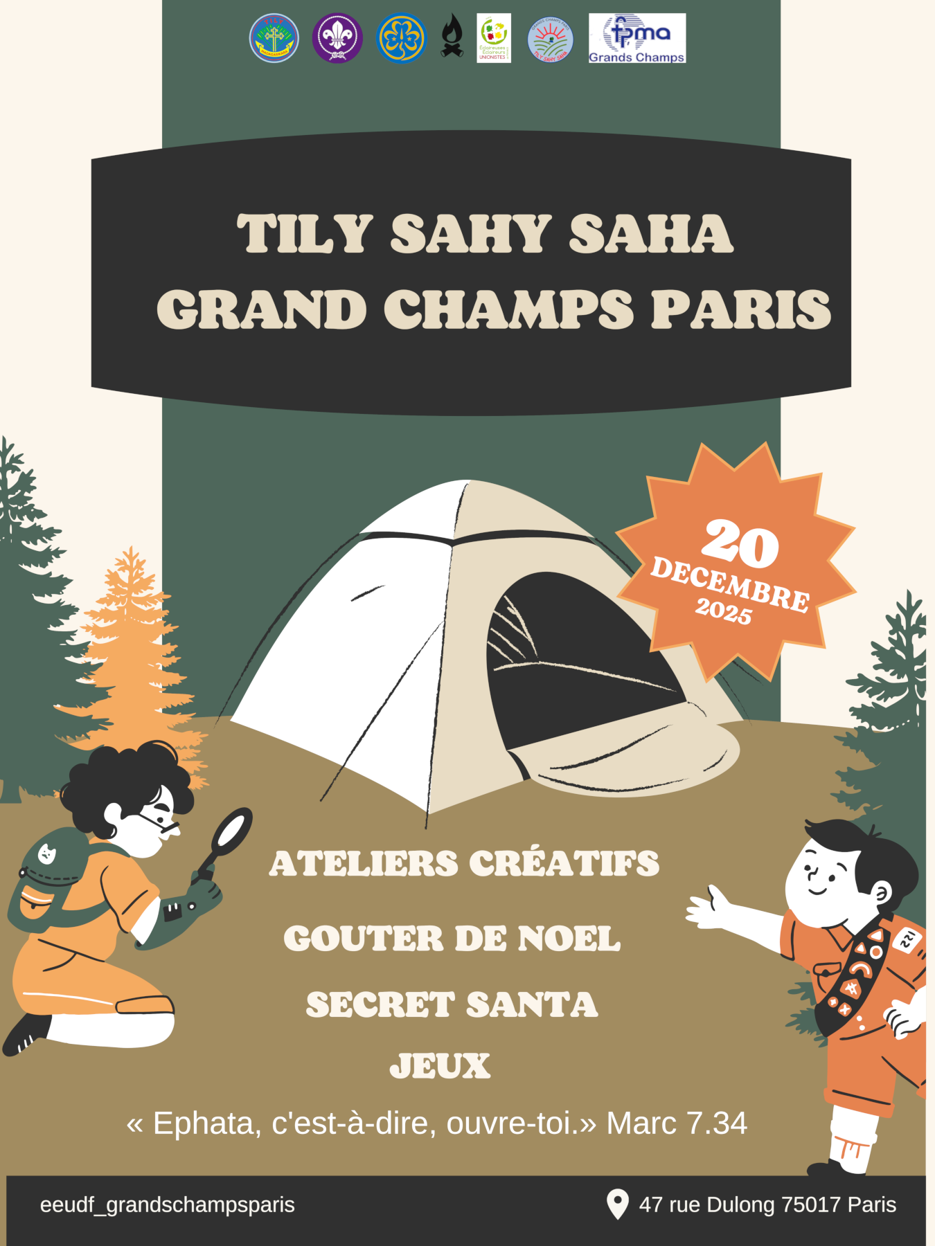 FPMA GRANDS CHAMPS - TILY - APRES-MIDI RECREATIF - 20/12/2025 - 14H00
