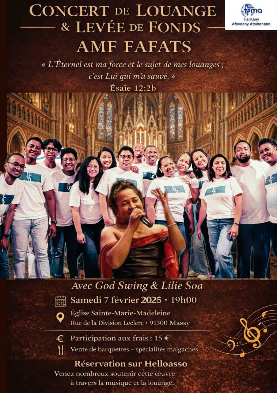 Concert de Louange & LDF - AMF FAFATS - Samedi 07/02/2026 - 19h00